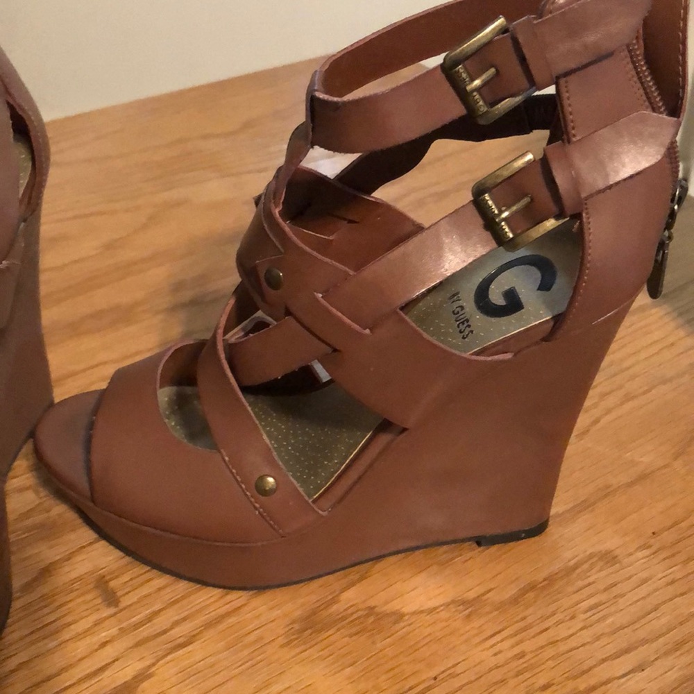 Guess Sandals. Never worn.